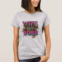 Wife Mum Boss sublimation 
