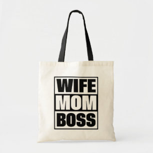 Wife - Mum - Boss Tote Bag