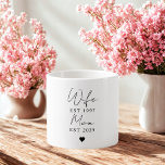 Wife Mum EST 2025 Espresso Cup | Custom Gift<br><div class="desc">Start her mornings with love and purpose! This personalised Wife Mum EST 2025 espresso cup features a modern minimalist design, celebrating her milestones as a wife and mum. A thoughtful and stylish gift for new moms, wives, or moms-to-be. Customise the years to make it truly personal — perfect for Mother’s...</div>