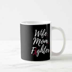 Wife Mum Fighter Brain Aneurysm Awareness Coffee Mug