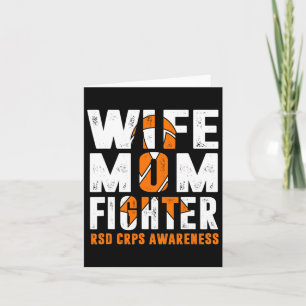 Wife Mum Fighter Rsd Crps Awareness Card