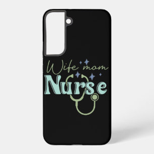 Wife Mum Nurse Gift for Nurse Mother's Day Samsung Galaxy Case