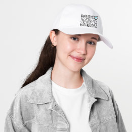 Wife Mum Nurse Stethoscope Heart RN Trucker Hat