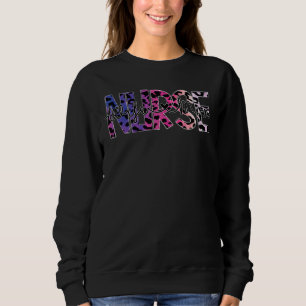 Wife Mum Nurse Womens Rn Lpn Mothers Day For Nurse Sweatshirt