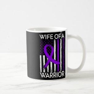 Wife Of A Warrior Pancreatic Cancer Awareness Supp Coffee Mug