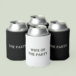 Wife Of The Party Bride Bachelorette Party Can Cooler