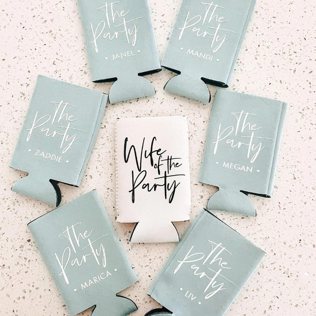 Wife of The Party Can Cooler for Bachelorette (Creator Uploaded)