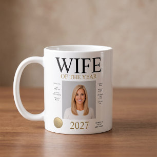 Wife Of The Year Photo Coffee Mug