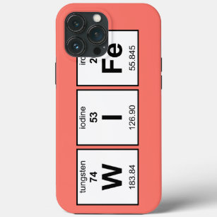 WIFe Periodic Table iPhone 13 Pro Max Case