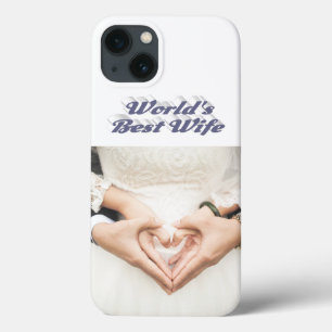 Wife Photo grey iPhone 13 Case