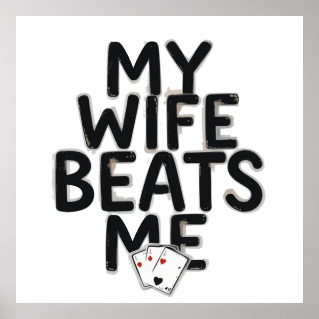 Wife present for husband poster (Front)