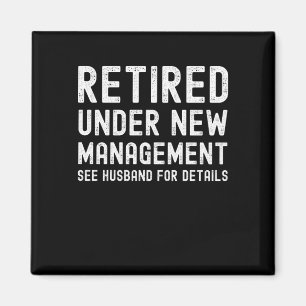 Wife retirement funny retired women coworkers magnet