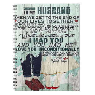 Wife To My Husband Gift To Husband Letter Notebook
