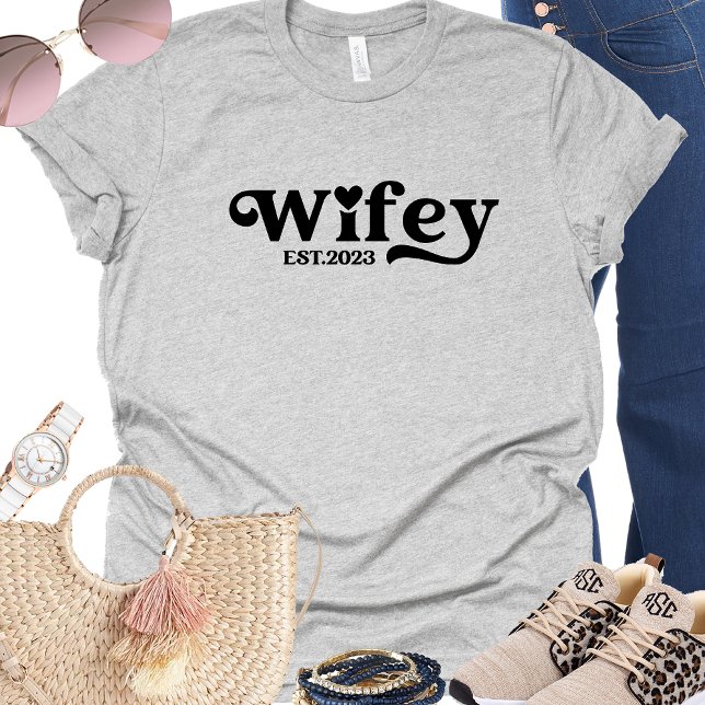  Wife Wedding Honeymoon Year T-Shirt (Creator Uploaded)