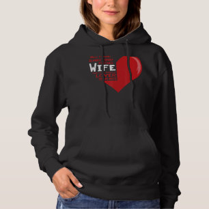 Wife With Saying Best Friend Team Mate Hoodie