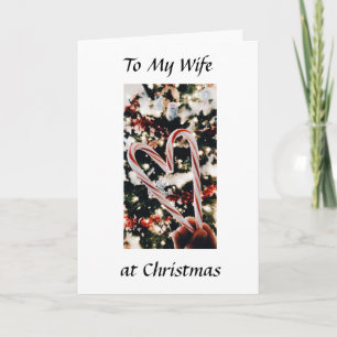 "WIFE" YOU BRING ME ***JOY*** HOLIDAY CARD