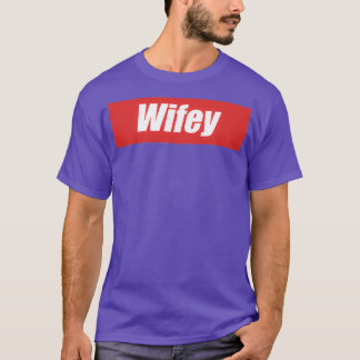 Wifey Cool Gift Wife T-Shirt