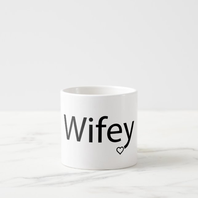 Wifey - Espresso Mug (Front)