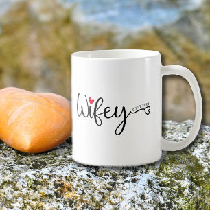 Wifey Since, Valentine´s Day Wife Coffee Mug