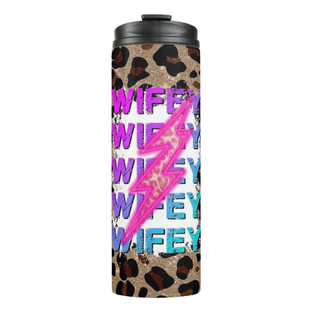 Wifey Thermal Tumbler (Front)