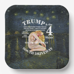 WIFEY TRAD WIFE COST AFFORD PRICE HEALTHCARE CARE PAPER PLATE