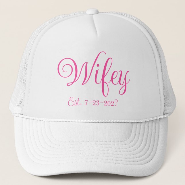 Wifey Trucker Hat (Front)