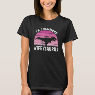 Wifeysaurus - Dinosaur Wife T-Rex Matching Couple  T-Shirt