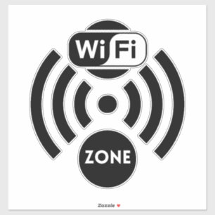  Wifi Business ,free wifi Sticker