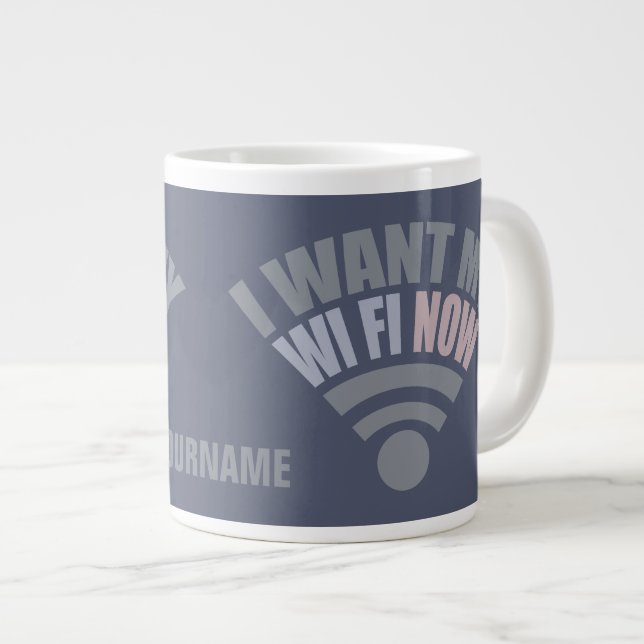 WiFi custom mugs (Front Right)