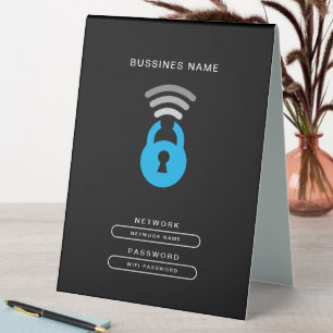 WiFi Key tech logo template