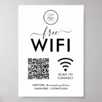 WIFI Network Password QR Code