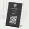Wifi Network QR Code Scan to Connect Modern Black