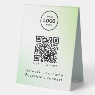 WiFi Network Scan QR Code to Connect the Internet
