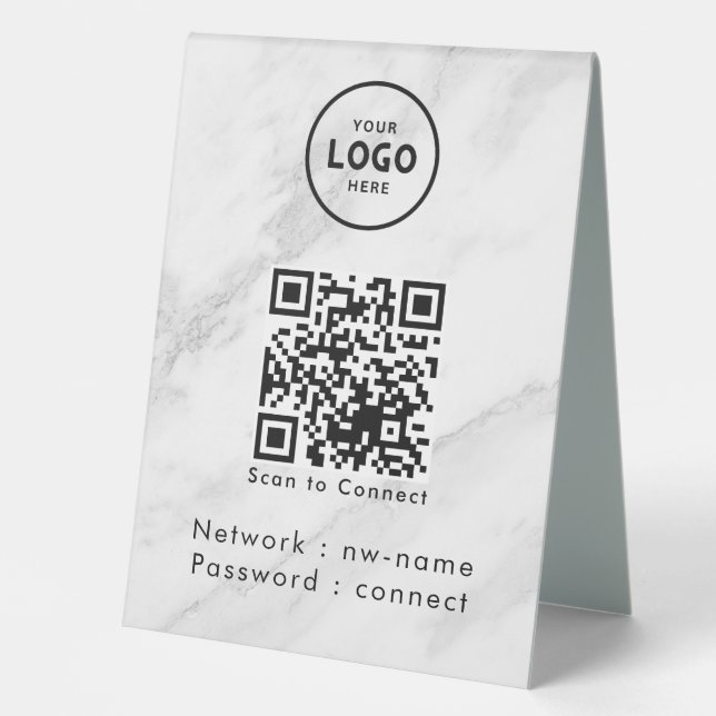 WiFi Network Scan QR Code to Connect the Internet (Front)