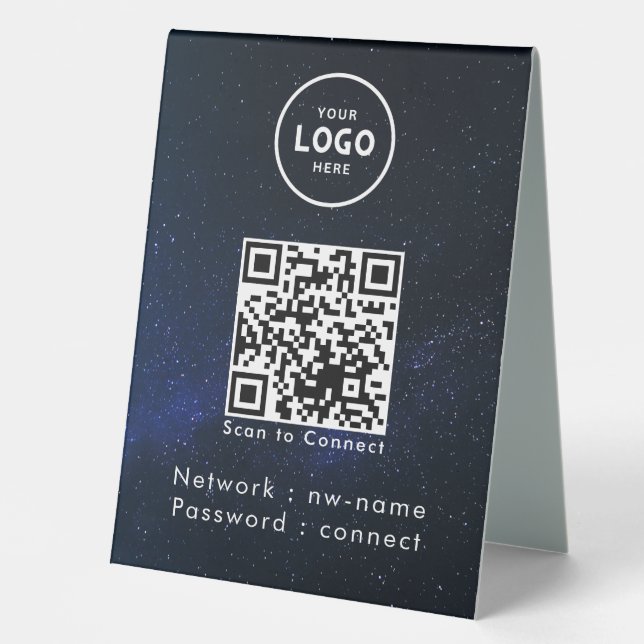 WiFi Network Scan QR Code to Connect the Internet (Front)