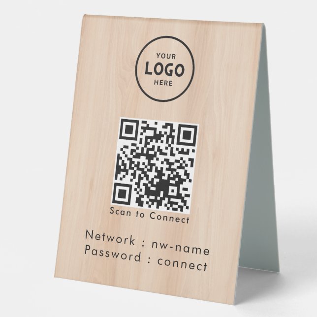 WiFi Network Scan QR Code to Connect the Internet (Front)