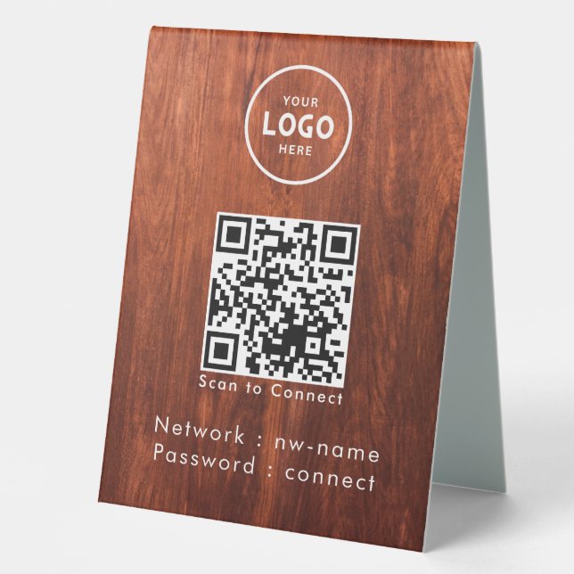 WiFi Network Scan QR Code to Connect the Internet (Front)