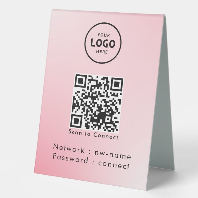 WiFi Network Scan QR Code to Connect the Internet (Front)