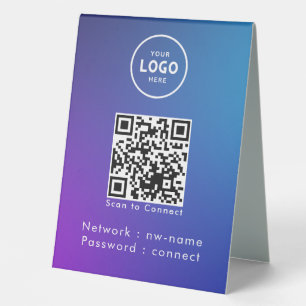 WiFi Network Scan QR Code to Connect the Internet