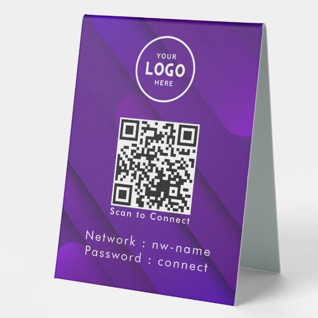 WiFi Network Scan QR Code to Connect the Internet (Front)
