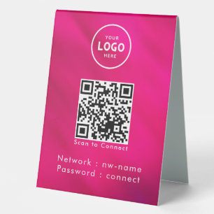 WiFi Network Scan QR Code to Connect the Internet