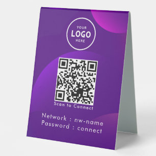 WiFi Network Scan QR Code to Connect the Internet