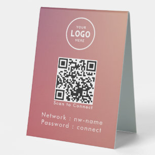 WiFi Network Scan QR Code to Connect the Internet