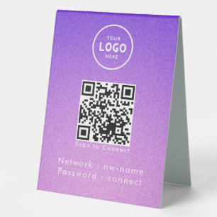 WiFi Network Scan QR Code to Connect the Internet