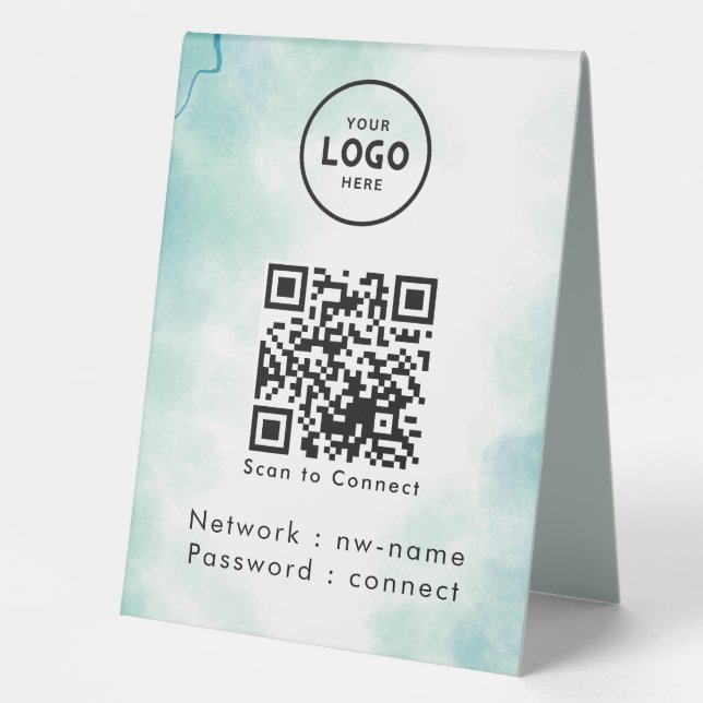 WiFi Network Scan QR Code to Connect the Internet (Front)