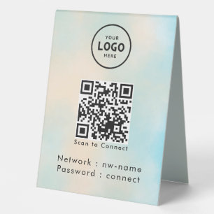 WiFi Network Scan QR Code to Connect the Internet