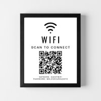 Wifi Network Scan to Connect QR Code