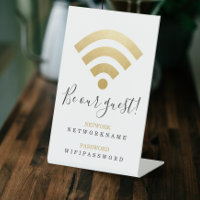 Wifi Password and Network Personalised