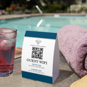 Wifi Password and Network Personalized QR Code