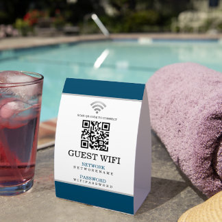 Wifi Password and Network Personalized QR Code